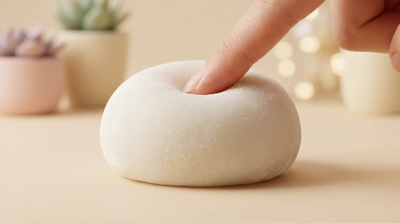 AI-animeret video viser mochi-geléens realistiske elasticitet