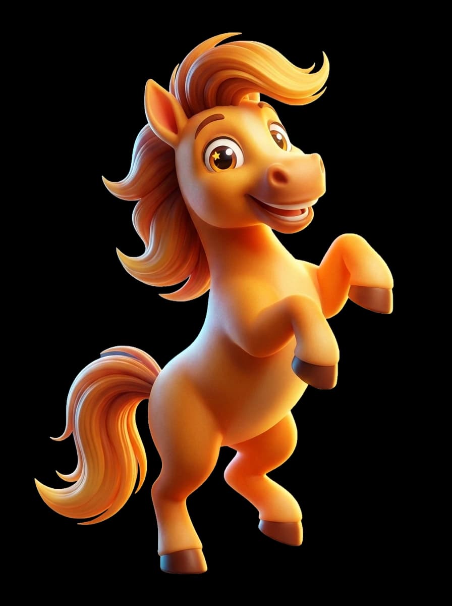 HappyHorse AI Mascot